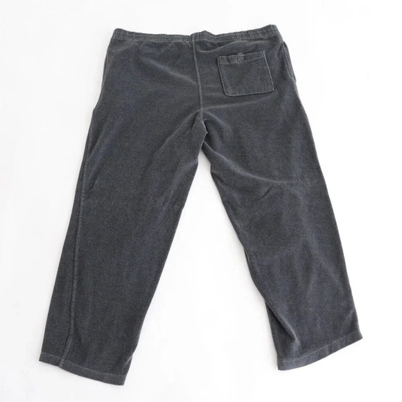Vintage Pierre Cardin Graphite Gray Velour Jogger  Pants Large - Picture 2 of 15